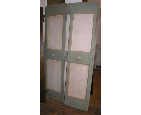 pts470 set of doors from the convent, mis. approximately 98 x 197 cm