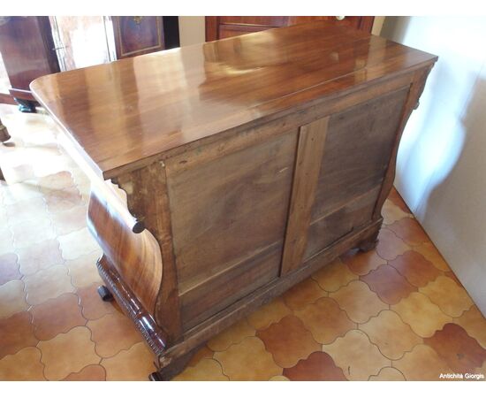 CASSETTONE LASTRONATO A CHITARRA STILE CARLO X EPOCA 800