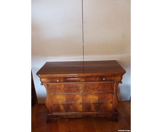 CASSETTONE LASTRONATO A CHITARRA STILE CARLO X EPOCA 800