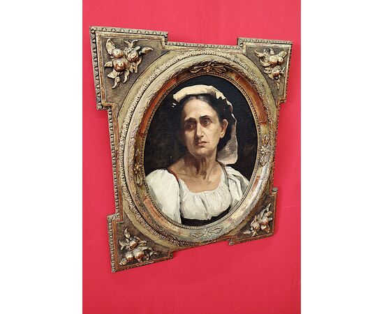Portrait of a Woman Vito D'Ancona (1825-1884)