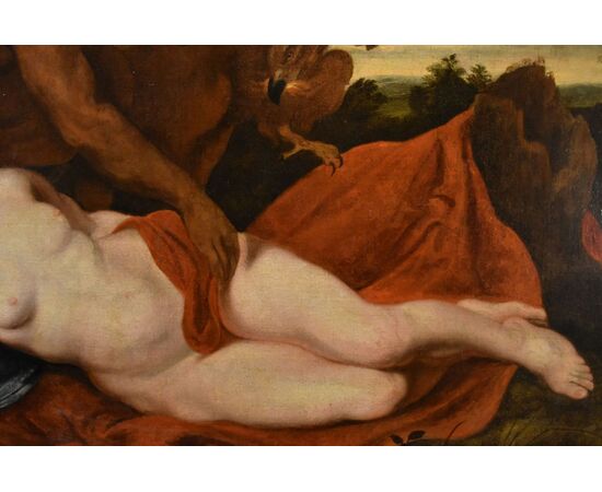 Jupiter and Antiope, follower of Anthoon van Dyck (Antwerp 1599 - London 1641)