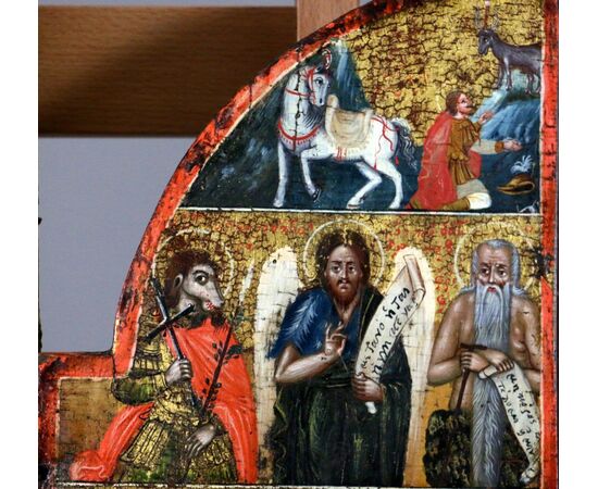 Triptych, 15th century, Southern Greece PRIVATE COLLECTION