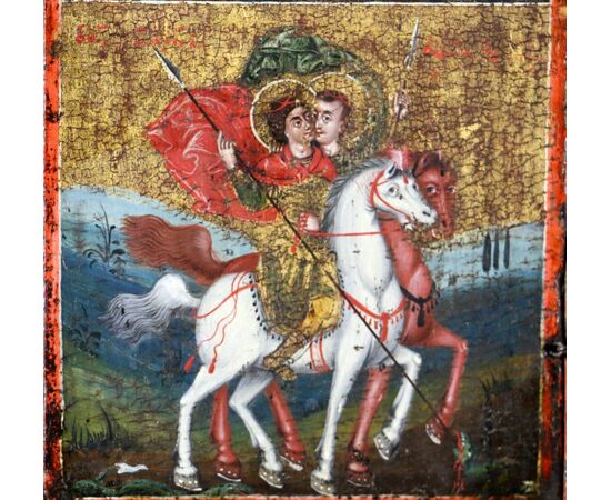 Triptych, 15th century, Southern Greece PRIVATE COLLECTION