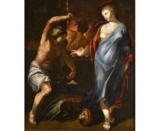 Thetis in Hephaestus' Forge, Jacques Blanchard (Paris, 1600 – Paris, 1638) and workshop