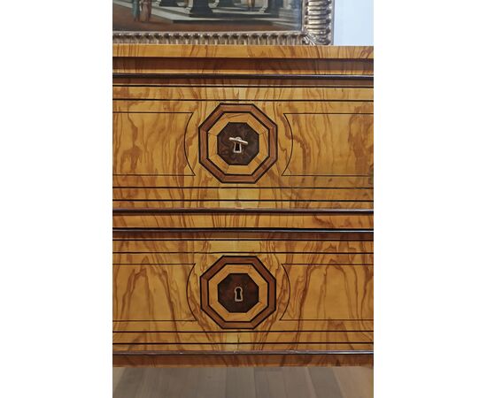 PAIR OF NEO-CLASSICAL STYLE CHEST OF DRAWERS, SECOND HALF OF THE 19TH CENTURY