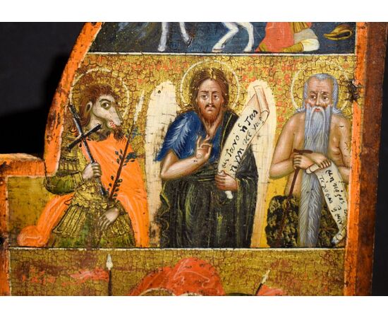 Tabernacle triptych with scenes from the Bible and the Gospels