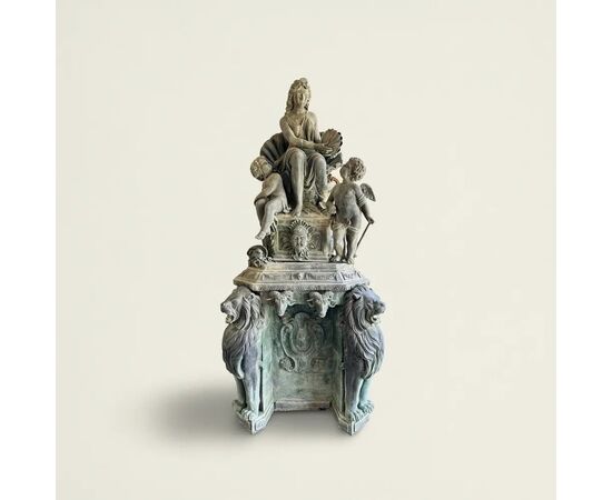 
Grande Fontana in Bronzo del XIX Secolo