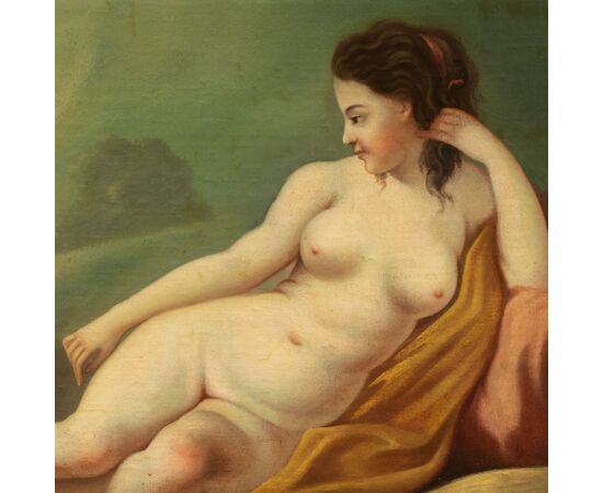 Pittore italiano (XVIII-XIX sec.) - Nudo femminile.