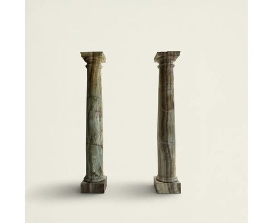 
Grandi Colonne in Onice del XVIII Secolo