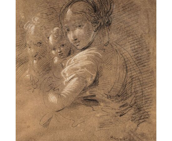 Giuseppe Bernardino Bison (Palmanova 1762 - Milano 1844) - Sacra Famiglia.