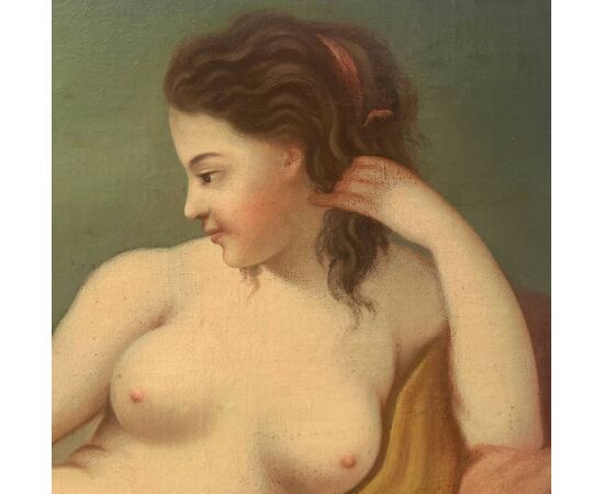 Pittore italiano (XVIII-XIX sec.) - Nudo femminile.