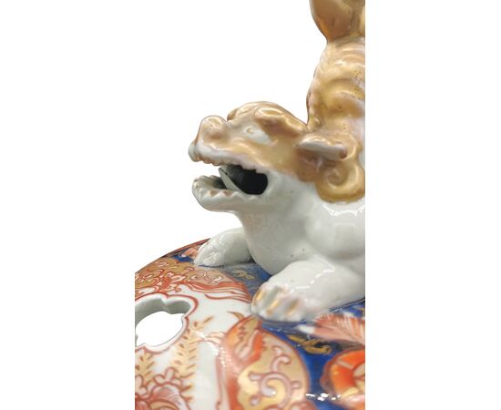 BRUCIAPROFUMI IN PORCELLANA IMARI - GIAPPONE - EPOCA MEIJI (1868 - 1912)