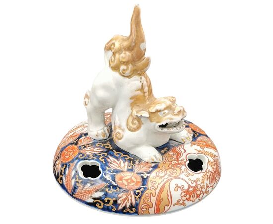 BRUCIAPROFUMI IN PORCELLANA IMARI - GIAPPONE - EPOCA MEIJI (1868 - 1912)