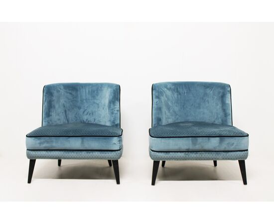 Pair of armchairs - French style - contemporary