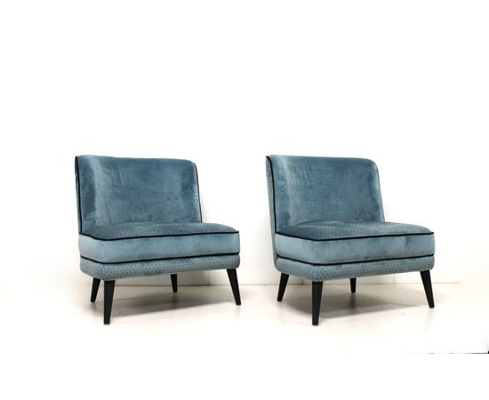 Pair of armchairs - French style - contemporary