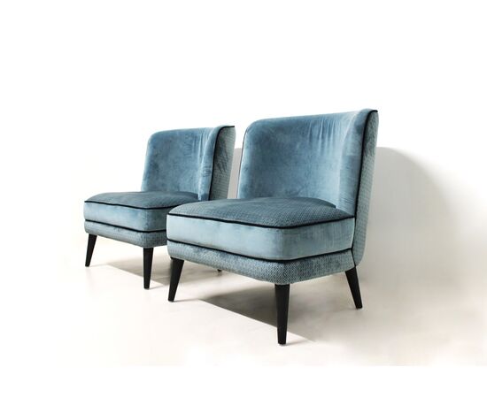 Pair of armchairs - French style - contemporary