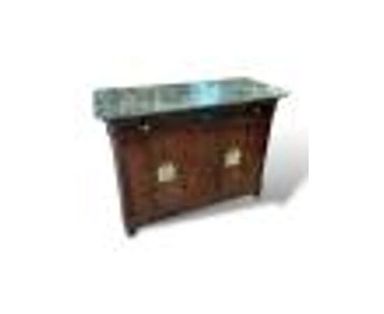 
Credenza in Legno con Marmo, Napoleone III