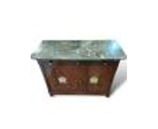 
Credenza in Legno con Marmo, Napoleone III