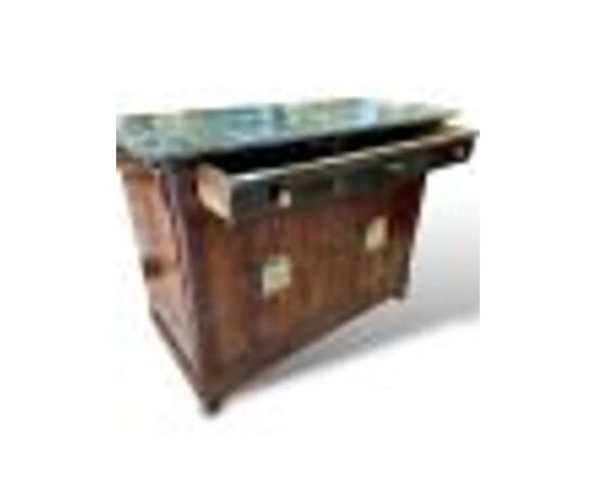 
Credenza in Legno con Marmo, Napoleone III