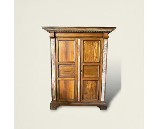
Grande Armadio In Legno e Marmi, XIX Secolo