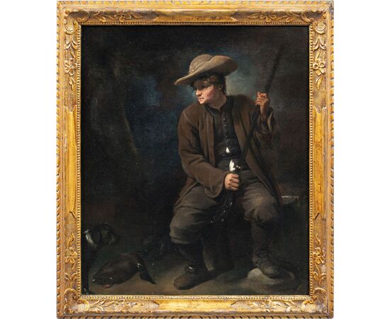 Pietro Longhi (Venice 1701 - Venice 1785) - The Hunter.