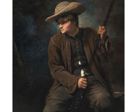 Pietro Longhi (Venice 1701 - Venice 1785) - The Hunter.