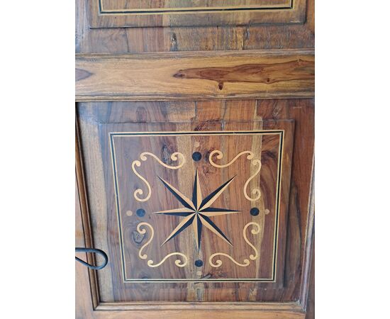 Door with inlays