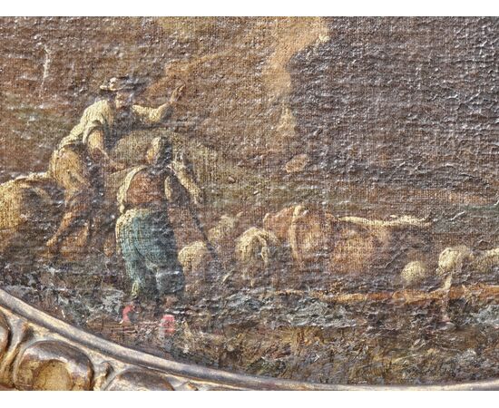 LANDSCAPE. ROMAN SCHOOL LATE 17TH CENTURY