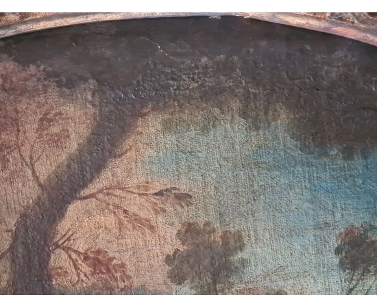 LANDSCAPE. ROMAN SCHOOL LATE 17TH CENTURY