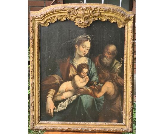 HOLY FAMILY WITH YOUNG ST. JOHN