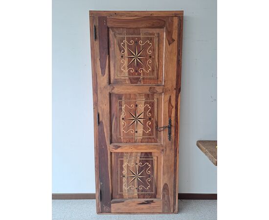 Door with inlays