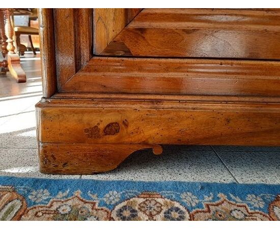 Blonde walnut sideboard