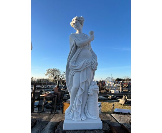 Marble four seasons statues - Height 160 cm