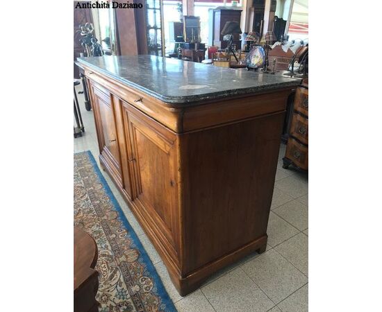 Blonde walnut sideboard
