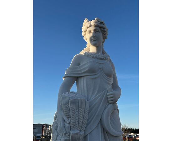 Marble four seasons statues - Height 160 cm