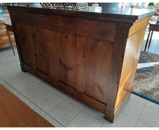 Blonde walnut sideboard