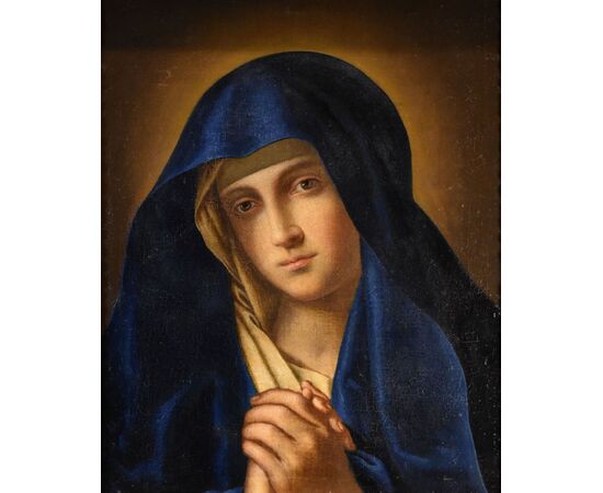 Madonna Orante, Giovanni Battista Salvi detto il Sassoferrato (Sassoferrato 1609 - Roma 1685) bottega/cerchia