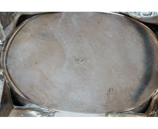 Servizio in argento antico stile Impero Napoletano appartenente alla prima metà del XX secolo.