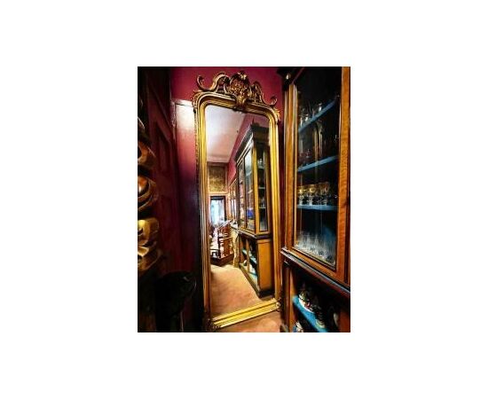Large 19th-century mirror