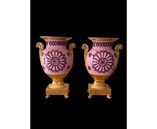 Pair of Empire vases
