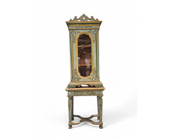 Display cabinet and writing desk