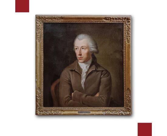 PORTRAIT OF JOHANN CASPAR SCHWEIRER, SECOND HALF OF THE 18TH CENTURY