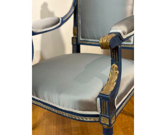 PAIR OF LATE 18TH CENTURY ARMCHAIRS