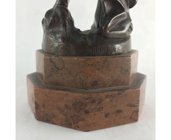 SCULTURA IN BRONZO "VENERE BAGNANTE" PRIMI XIX SECOLO