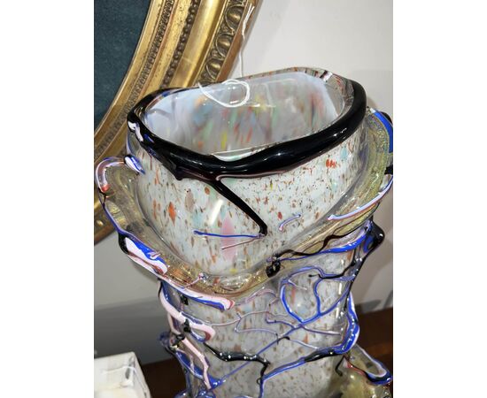 Large Murano glass vase, 20th century