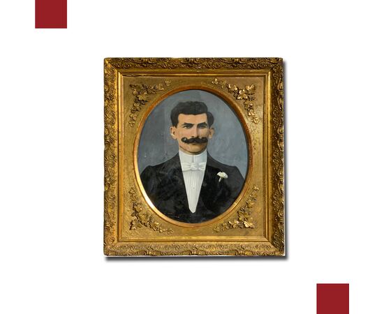 MALE PORTRAIT LATE 19TH CENTURY