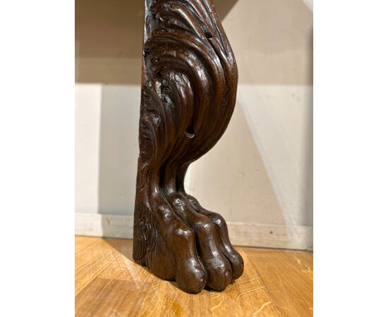 16th Century Florentine Walnut Console Table
