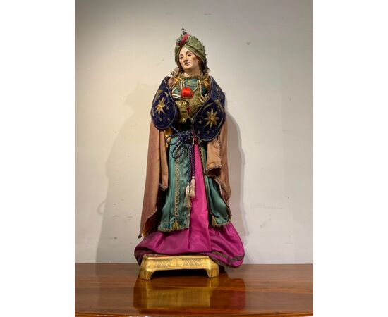 18th-century Neapolitan Nativity Scene Figure