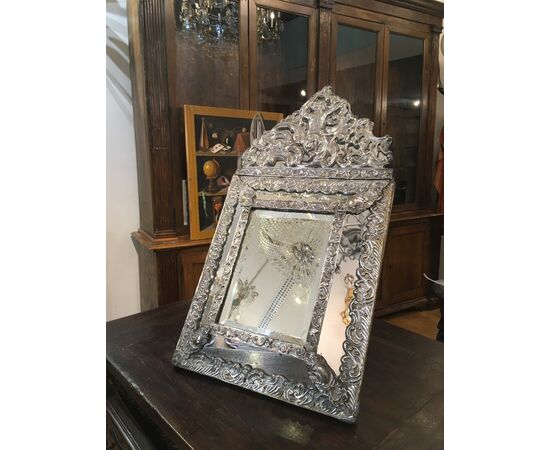Antique Neo-Renaissance Table Mirror, 19th Century
