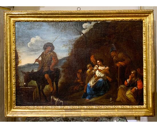 JAN MIEL, OIL ON CANVAS, MID-17TH CENTURY